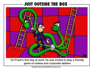 snakes and corporate ladders