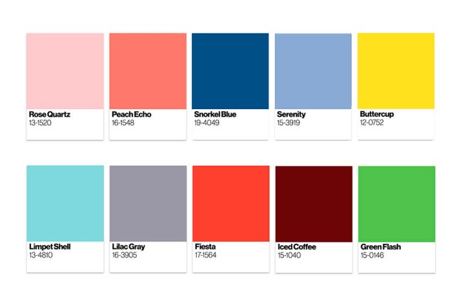 PANTONE SPRING 2016