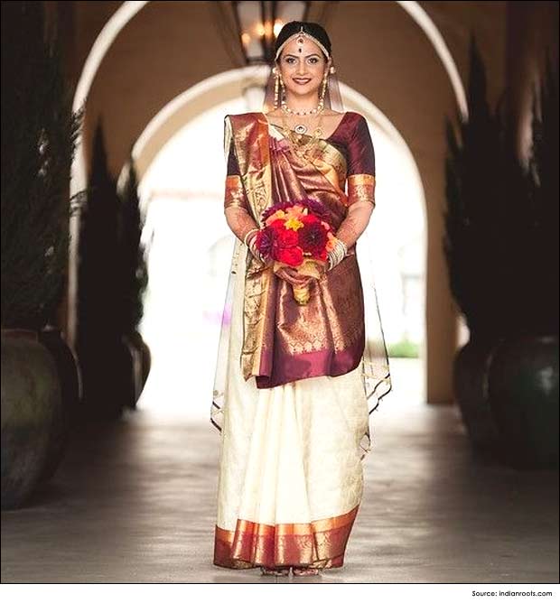 Gujarati-style-of-wearing-a-saree