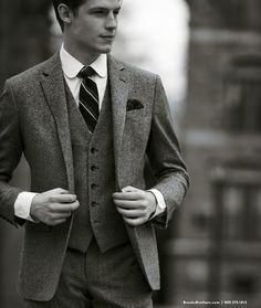 british 3 piece suit
