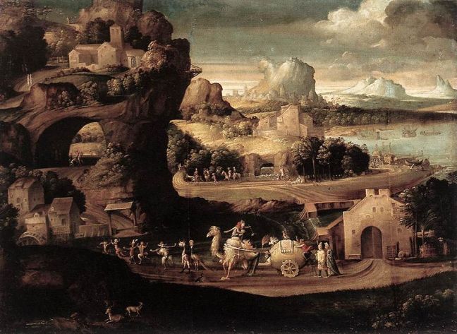 800px-Carpi,_Girolamo_da_-_Landscape_with_Magicians_-_c._1525