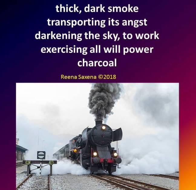 dark smoke