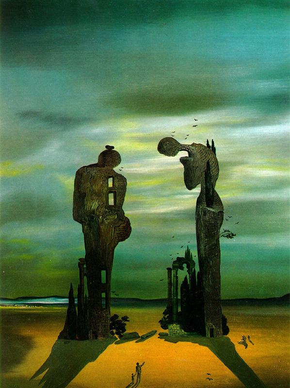 Salvador Dali - Archeological Reminiscence of Millet's Angelus (1935)